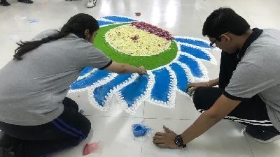 Class Decoration For Diwali (2019-20)